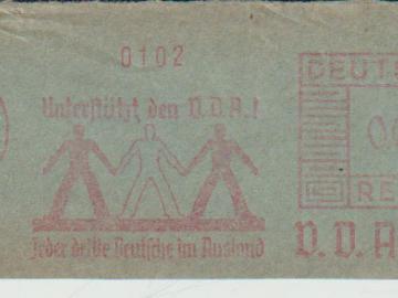 AFS-Ausschnitt,  Berlin, Unterstützt den V.D.A., 31.7.37