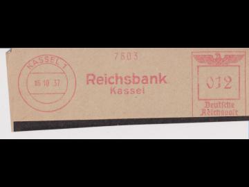 AFS-Ausschnitt, Kassel,  Reichsbank, 16.10.37