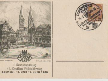 PP, 44. Deutscher Phil.Tag 1938, SST Oldenburg/Oldbg. 14.5.38