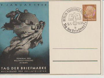 PP, TdB 1938, SST Berlin Fahrbares Postamt, 9.1.38