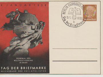PP, TdB 1938, SST Berlin Fahrb.Postamt, 9.1.38
