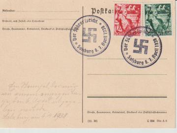 Salzburg 6./7:April 1938, Der Führer spricht, Mi. 660/61