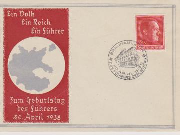 SOU Zum Geburtstag des Führers, 20. April 1938, SST Braunau am Inn, Mi. 664